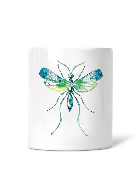 Parasitic Wasp Ceramic Pot